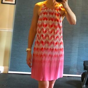 Charlie Jade silk pink party dress S/P